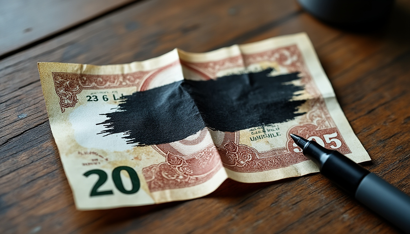 découvrez si un billet de banque marqué au feutre noir reste valable, quelles sont les conséquences de cette altération et comment réagir pour l’utiliser ou le remplacer.