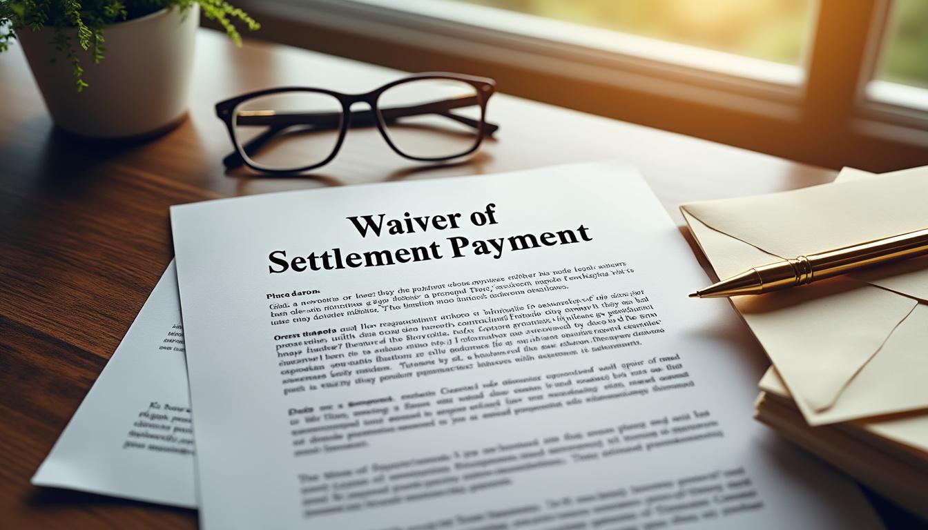 découvrez un modèle de lettre de renonciation à la soulte lors d’un divorce, pour simplifier vos démarches et officialiser votre décision en toute légalité.