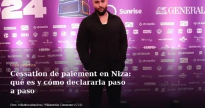 Cessation de paiement en Niza: qué es y cómo declararla paso a paso