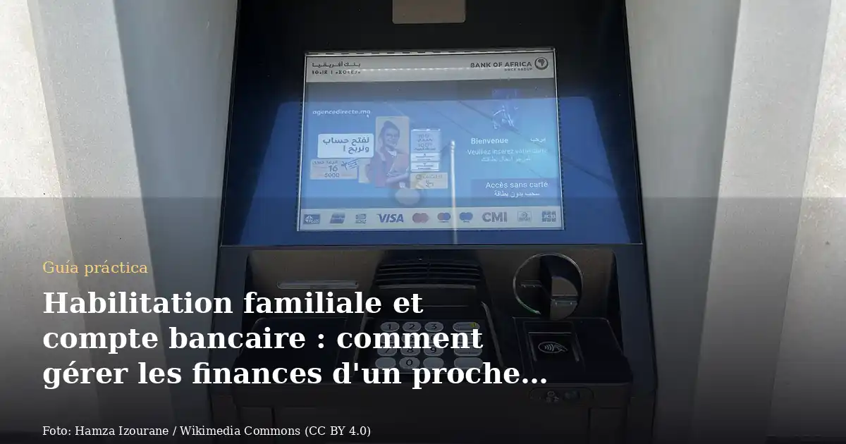 Habilitation familiale et compte bancaire : comment gérer les finances d'un proche protégé