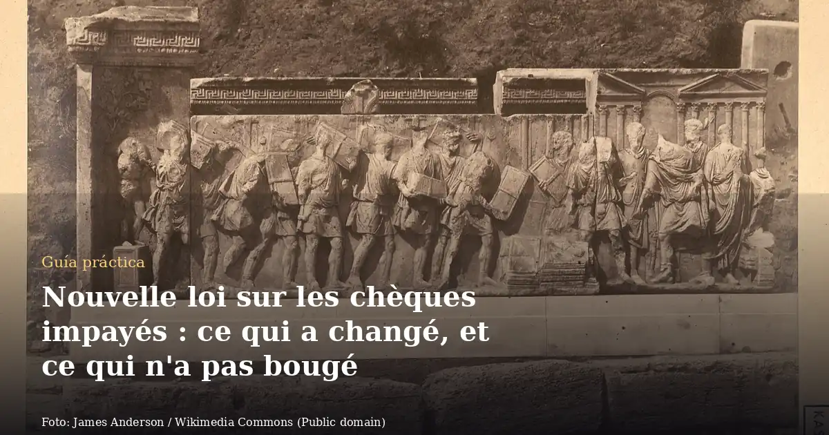 Nouvelle loi sur les chèques impayés : ce qui a changé, et ce qui n'a pas bougé