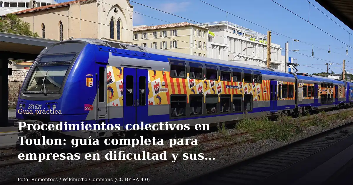 Procedimientos colectivos en Toulon: guía completa para empresas en dificultad y sus acreedores
